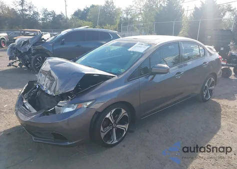 2015 Honda Civic Si из США, поврежденный, VIN 2HGFB6E58FH706568